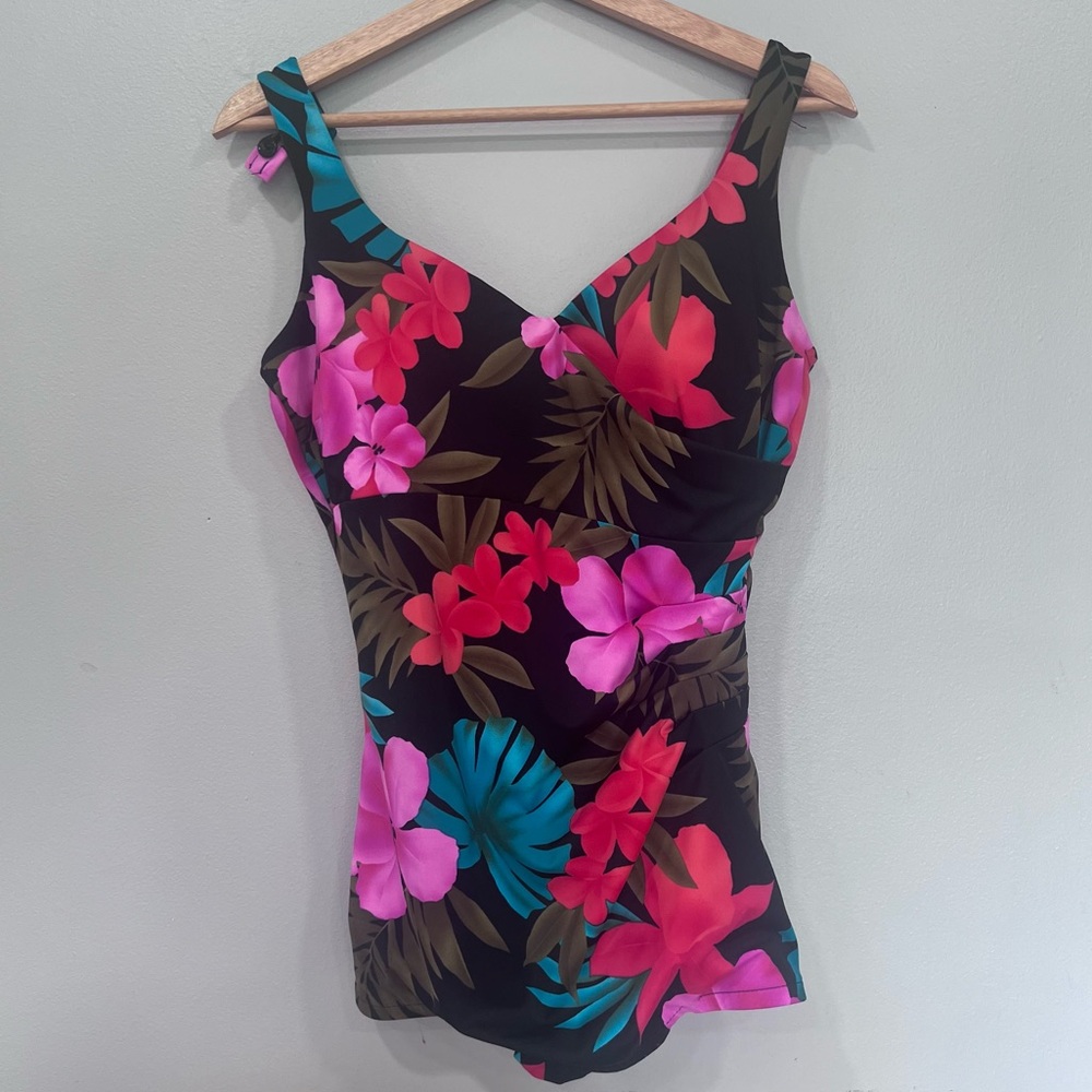 Maxine‎ Y2K women one piece swimsuit Size 14